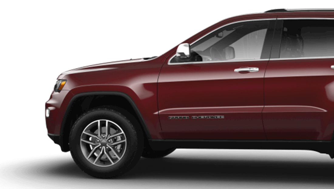 Front of 2025 Grand Cherokee in Angola, IN